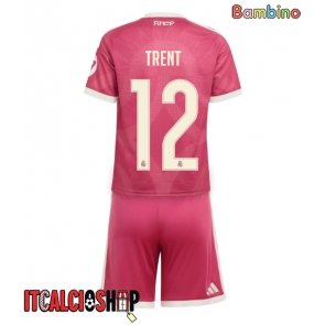 Real Madrid Alexander-Arnold #12 Terza Maglia Bambino 2026-27 Manica Corta (+ Pantaloni corti)